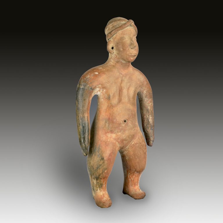 A Colima standing figure