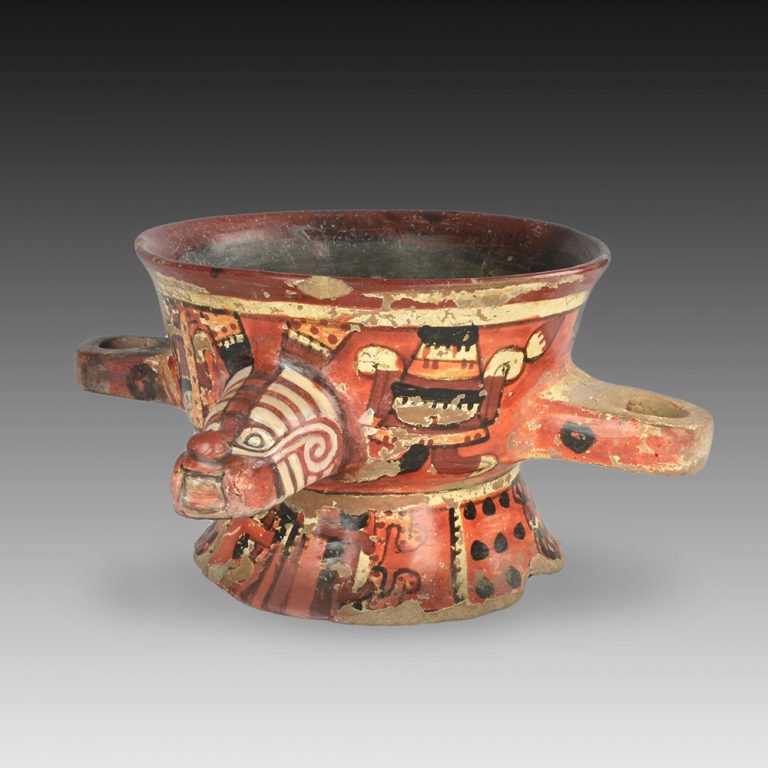 A Mixtec incense burner