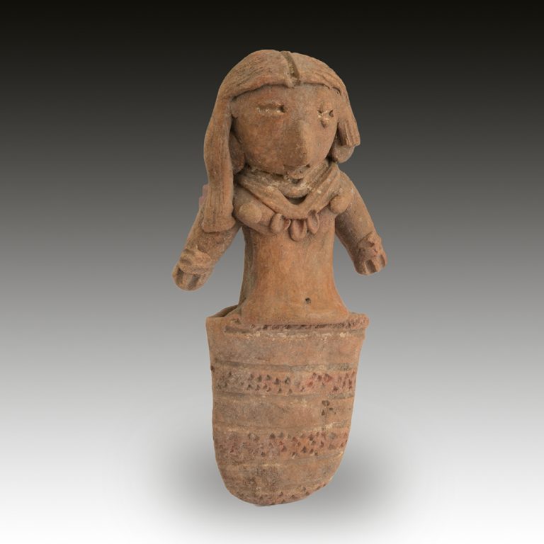 A Michoacan figure of a lady