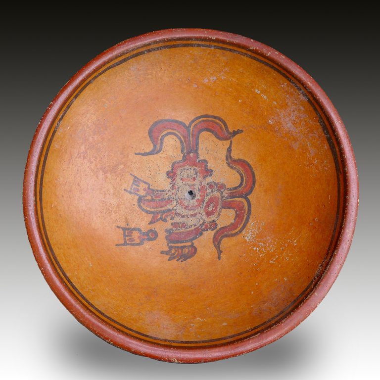 A Maya ceremonial dish