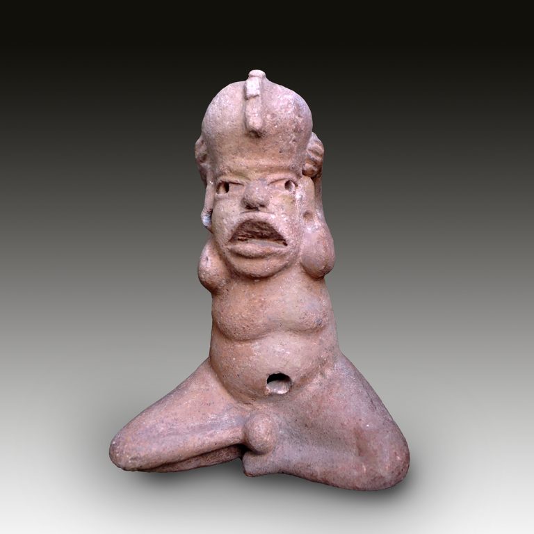 An Olmec figure