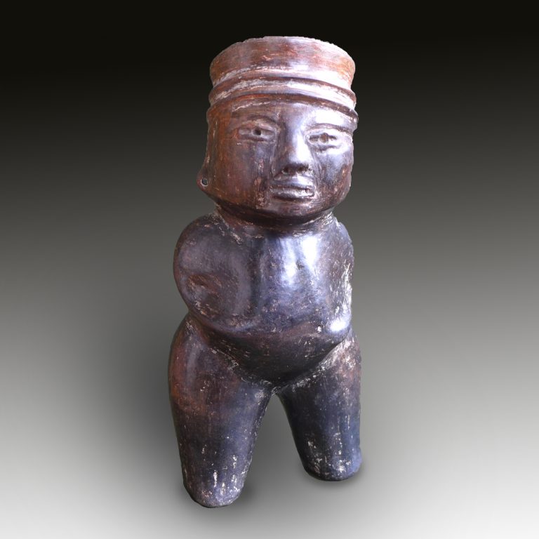 An Olmec male figure