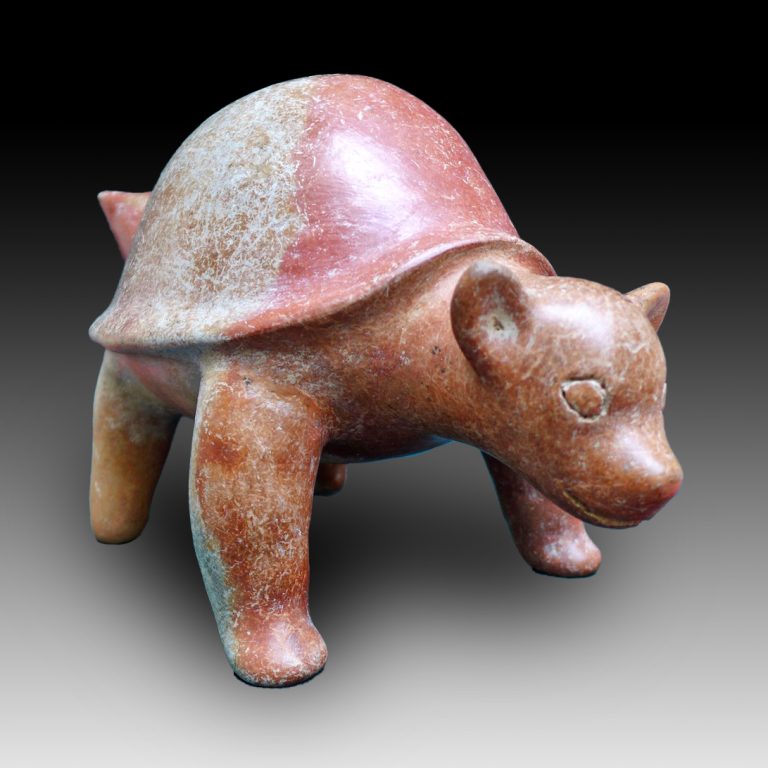 A Colima animal vessel