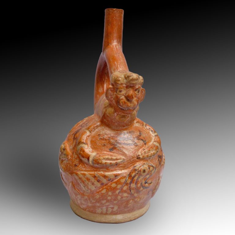 A Moche vessel representing Ai Apaec