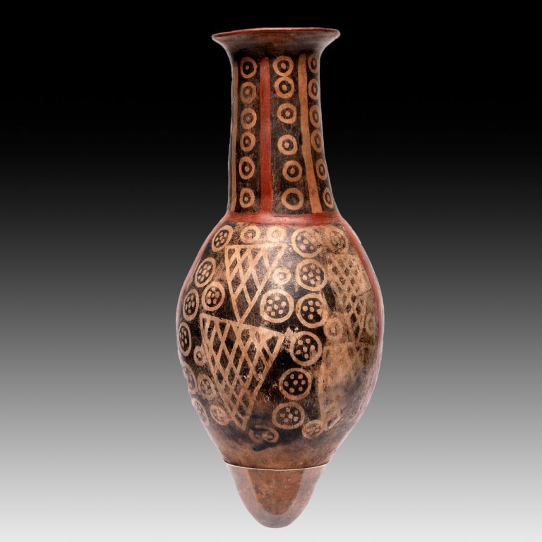 A large Nariño ceremonial vessel