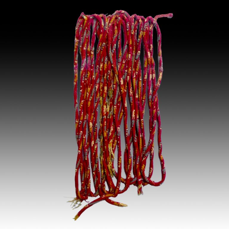 A Paracas ceremonial braid